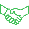 Đối tác chiến lược 2 icons8 hand shake 100